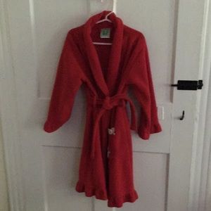 ⭐️ $10 Deal!  Beautiful Girls fleece bathrobe size 4T